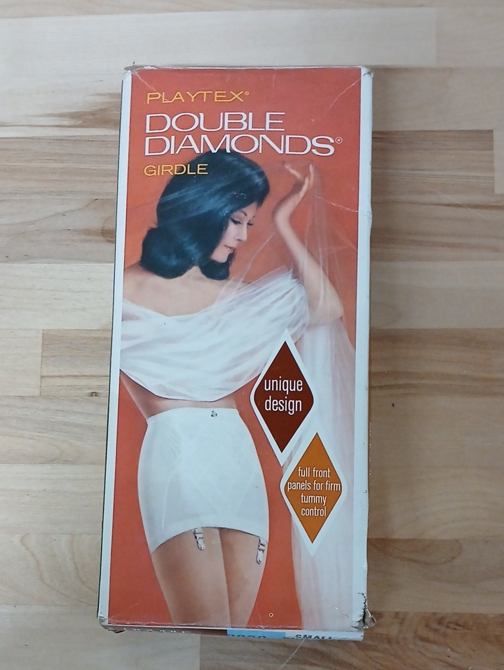 Playtex Vintage 1973 Double Diamonds Girdle in Box Size Small 25-26 Inch Waist